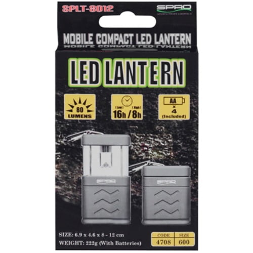 LANTERNA SPRO COMPACTA CU LED tip LAMPA 80 LUMENS