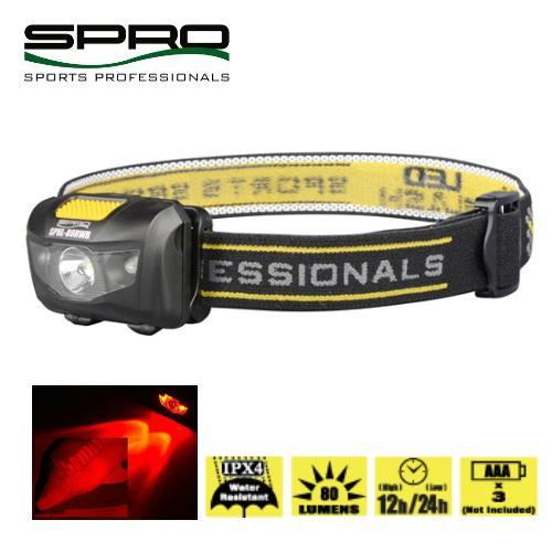 LANTERNA SPRO FRUNTE 80 LUMENS  3XAAA