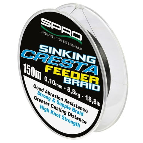 Fir  textil CRESTA S-FEEDER 0.08MM 150M