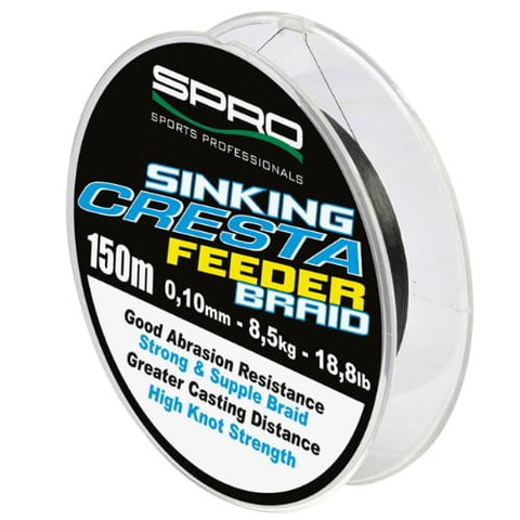 Fir  textil CRESTA S-FEEDER 0.10MM 150M