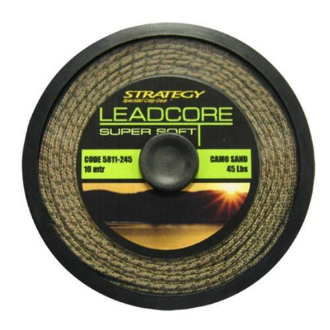LEADCORE STRATEGY 35 LBS 10M CAMOU SAND