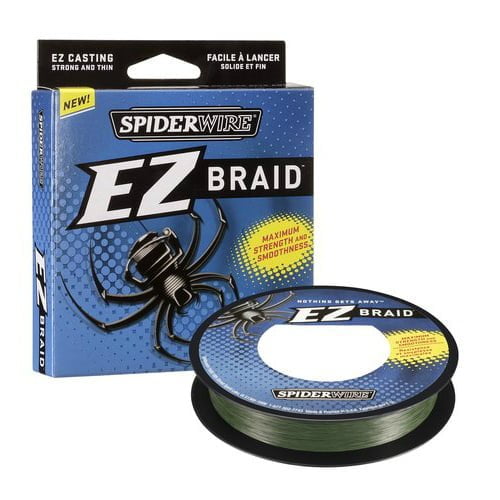 Fir  textil SPIDERWIRE EZ BRAID GREEN 0.17MM 100M