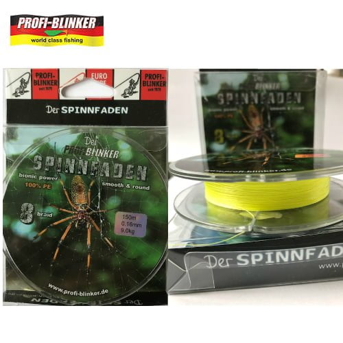 Fir  textil PROFIBLINKER FLUO SPINNFADEN 8 BRAID 0.16 MM 150 M