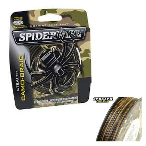 Fir  textil SPIDERWIRE  STEALTH CAMO 0.25MM 110M