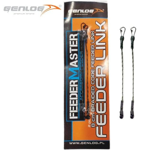 FEEDER BRAIDED LINK GENLOG 2 PCS 8CM